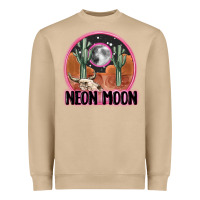 Mushroom neon moon Heavyweight Sweatshirt - MaliasSmallBusiness