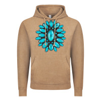 Vintage Coffee turqoise gemstone Vintage Hoodie - AdoDesignShop