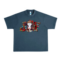 Midnight Navy joy baby cow christmas Urban Heavy Tee - Jasminsmagicworld