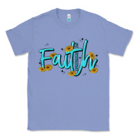 Colony Blue faith Classic Tee - MaliasSmallBusiness