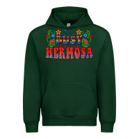 Forest Green Too busy being hermosa Urban Hoodie - FaDigitalArtStudio