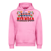 Fuchsia Pink Too busy being hermosa Urban Hoodie - FaDigitalArtStudio