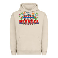 Pigment French Oak Too busy being hermosa Urban Hoodie - FaDigitalArtStudio