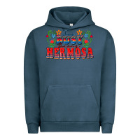Pigment Midnight Navy Too busy being hermosa Urban Hoodie - FaDigitalArtStudio