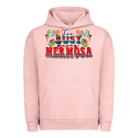 Pigment Salmon Too busy being hermosa Urban Hoodie - FaDigitalArtStudio