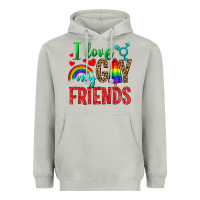 Moon Dust I love my gay friends Heavyweight Hoodie - NancyCooperArtShop