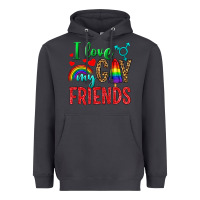 Smoke I love my gay friends Heavyweight Hoodie - NancyCooperArtShop