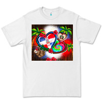 White dominican republic  leopard Premium Tee - AdoDesignShop