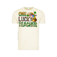 Vintage Arctic one lucky teacher st patricks Vintage Tee - NancyCooperArtShop