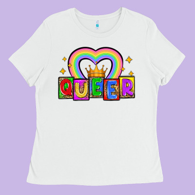 Queer Ladies Tee Designed By Zillion Design Studio