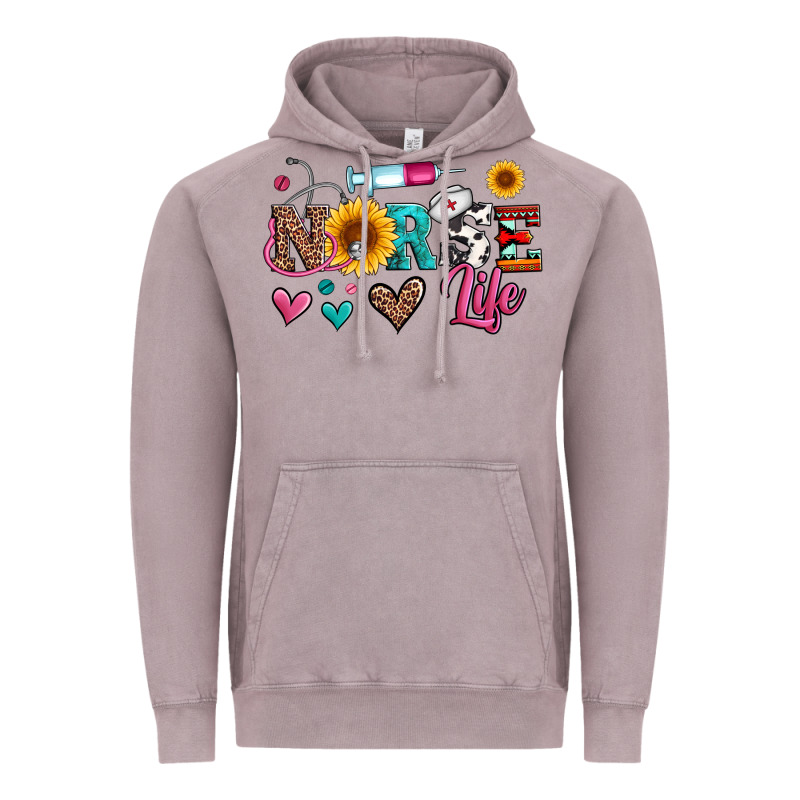 Western Nurse Life Vintage Hoodie by Artiststas | Teevron