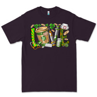 Plum St Patricks love nurse Premium Tee - RacoonDesign