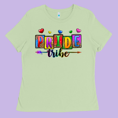 Pride Tribe Ladies Tee Designed By Zillion Design Studio