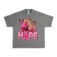 Tornado hope cancer nails Urban Heavy Tee - NancyCooperArtShop