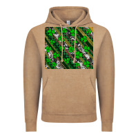 St Patricks Western Brush Strokes Vintage Hoodie | Teevron