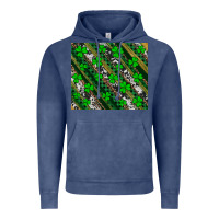 Vintage Denim st patricks western brush strokes Vintage Hoodie - Artiststas