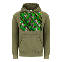 Vintage Olive st patricks western brush strokes Vintage Hoodie - Artiststas