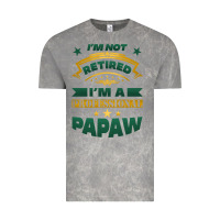 Cloud Rock i'm not retired i'm a professional papaw Vintage Tee - Jasminsmagicworld