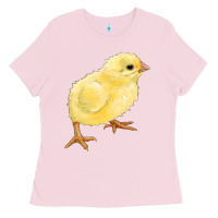 Bubblegum Pink chick Ladies Tee - RanaPortraitStore