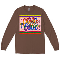 Chestnut choose love tumbler Long Sleeve Tee - JahusDesignShop