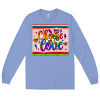 Colony Blue choose love tumbler Long Sleeve Tee - JahusDesignShop