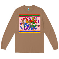 Toasted Coconut choose love tumbler Long Sleeve Tee - JahusDesignShop