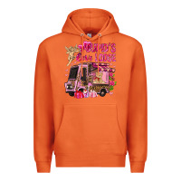 Carrot Cupid's love lodge with truck Valentine's Day Premium Hoodie - HowdyJamesFarm