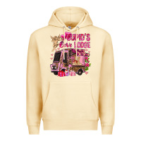 Pina Colada Cupid's love lodge with truck Valentine's Day Premium Hoodie - HowdyJamesFarm