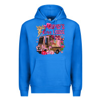 True Royal Cupid's love lodge with truck Valentine's Day Premium Hoodie - HowdyJamesFarm