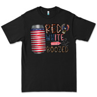 Black red white  boozed Premium Tee - CowhideDigitalArt