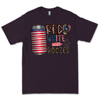Plum red white  boozed Premium Tee - CowhideDigitalArt