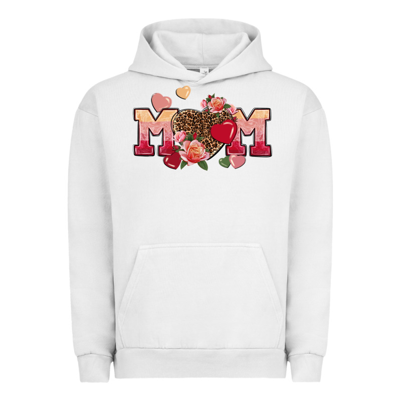 Valentine's Day Mom Urban Hoodie by FaDigitalArtStudio | Teevron