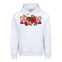 White Valentine's Day mom Urban Hoodie - FaDigitalArtStudio