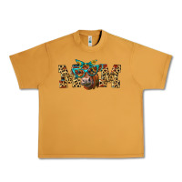 Peanut Butter Western Mom Red Angus Cow Urban Heavy Tee - LillyAllenDesigns