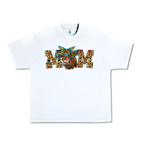 White Western Mom Red Angus Cow Urban Heavy Tee - LillyAllenDesigns