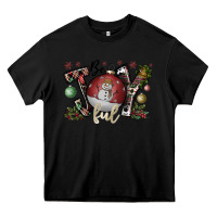 Black be joy ful Heavy Core Tee - CowhideDigitalArt