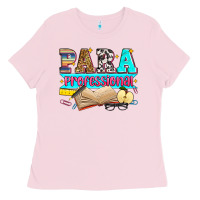 Bubblegum Pink paraprofessional Ladies Tee - Zillion Design Studio