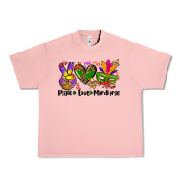 Salmon peace love  mardi gras Urban Heavy Tee - AdoDesignShop
