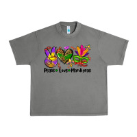 Tornado peace love  mardi gras Urban Heavy Tee - AdoDesignShop