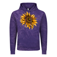 Cloud Purple sunflower Vintage Hoodie - AdoDesignShop