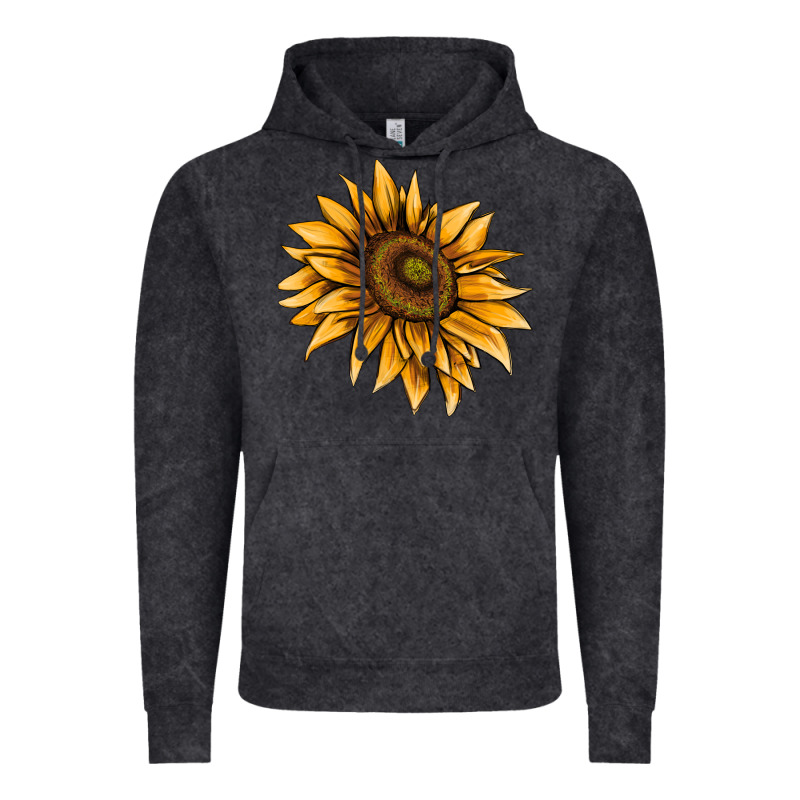 Sunflower Vintage Hoodie by AdoDesignShop | Teevron