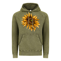 Vintage Olive sunflower Vintage Hoodie - AdoDesignShop