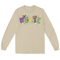 Mushroom nurse mardi gras Long Sleeve Tee - MaliasSmallBusiness