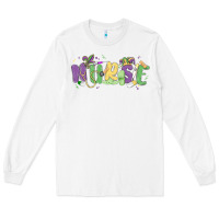 White nurse mardi gras Long Sleeve Tee - MaliasSmallBusiness