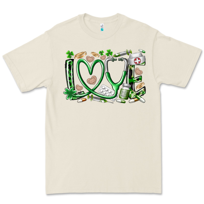 St.patricks Love Nurse Premium Tee by RacoonDesign | Teevron