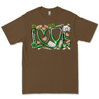 Cacao st.patricks love nurse Premium Tee - RacoonDesign