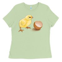 Matcha chick with egg Ladies Tee - RanaPortraitStore