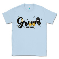 Dusty Blue groom Classic Tee - MaliasSmallBusiness