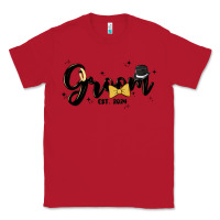 Red groom Classic Tee - MaliasSmallBusiness