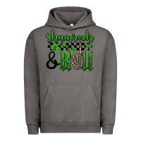 Pigment Tornado St. Patrick's Day Shamrock and roll Urban Hoodie - OliviaCreatesArt